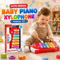 Cute Animal Baby Piano Xylophone Musical Toy for Kids